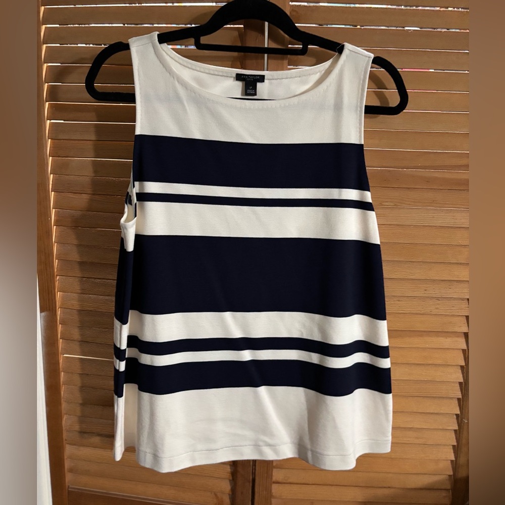Ann Taylor striped shirt.EUC